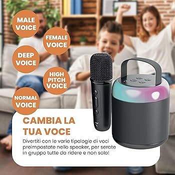 TECHMADE FUNNY KARAOKE SPEAKER