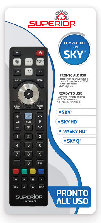 TELECOMANDO UNIVERSALE SKY