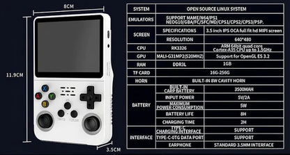 GAME CONSOLE R36S 128GB BIANCO