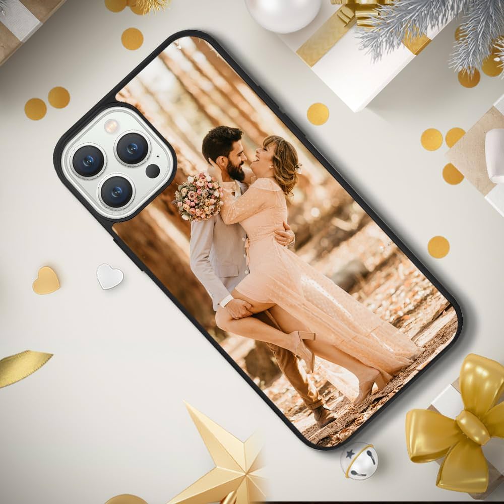 Cover Personalizzata con Foto - Alluminio Ultra-Brillante per iPhone – Stampa a Sublimazione Indelebile