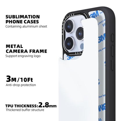 Cover Personalizzata con Foto - Alluminio Ultra-Brillante per iPhone – Stampa a Sublimazione Indelebile