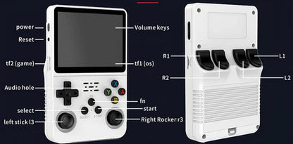 GAME CONSOLE R36S 128GB BIANCO