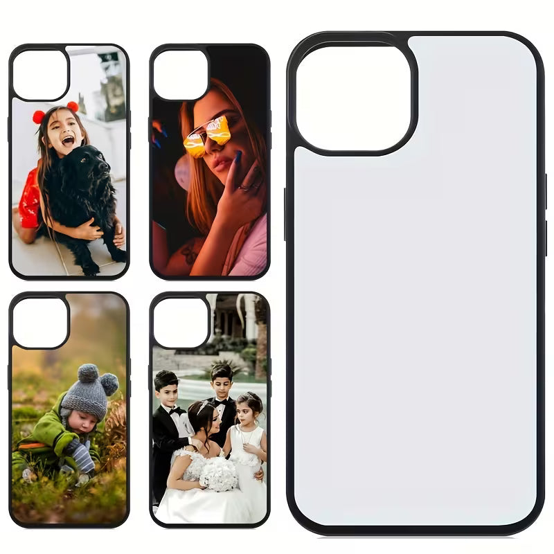 Cover Personalizzata con Foto - Alluminio Ultra-Brillante per iPhone – Stampa a Sublimazione Indelebile