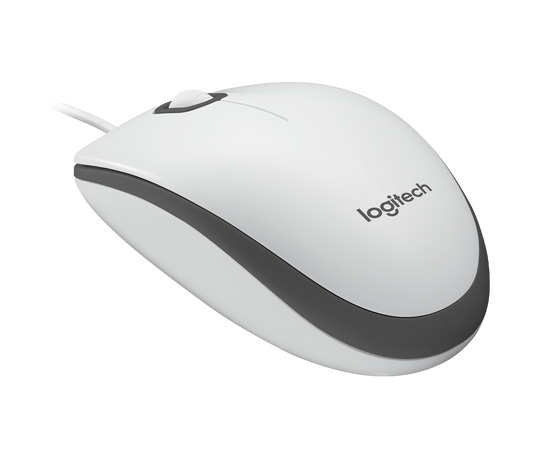 LOGITECH MOUSE OTTICO USB B100 BIANCO 910-003360