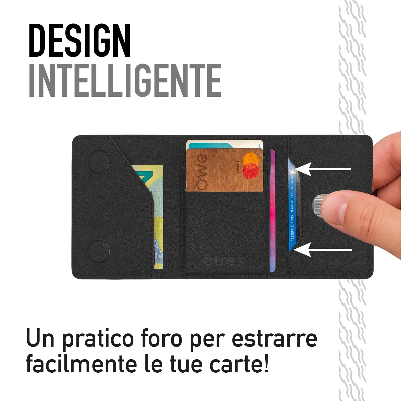 ETRES SMART WALLET CLASSIC GREEN