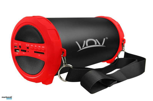 VOV - S11BK BLUETOOTH SPEAKER ROSSO