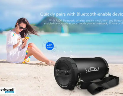 VOV - S11BK BLUETOOTH SPEAKER NERO